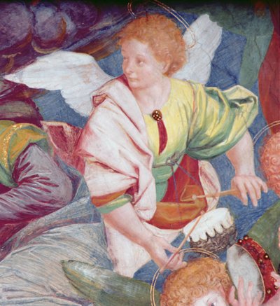 Das Konzert der Engel, 1534-36 (Detail) von Gaudenzio Ferrari
